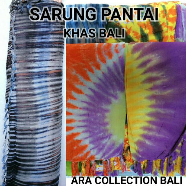 KAIN PANTAI MURAH MERIAH/SARUNG PANTAI KHAS BALI