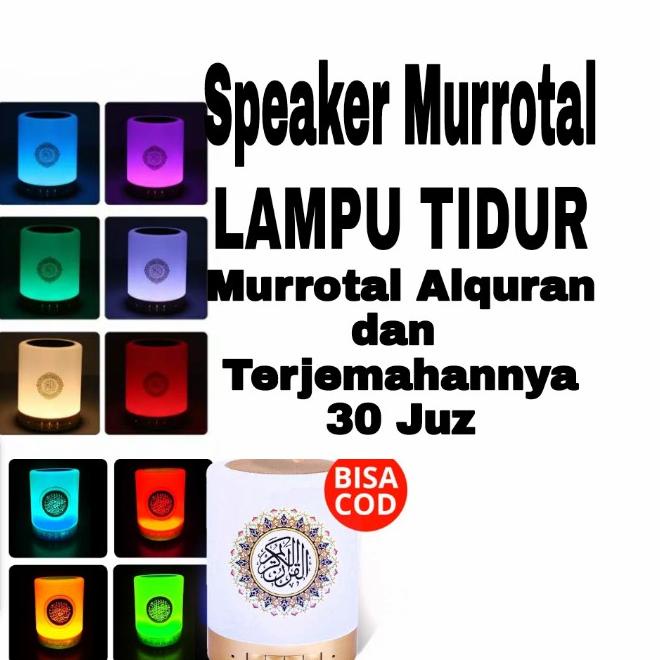 PROMO SPEAKER MUROTTAL MUROTAL AL QURAN TERJEMAHAN LED 30 JUZ MEMORI CARD / MP3 MP4 PLAYER