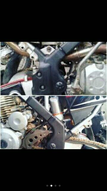 Cover rangka samping klx/frameguard