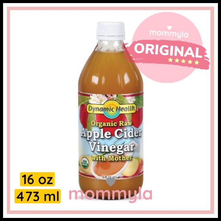 

Dynamic Health Organic Apple Cider Vinegar With Mother 473Ml Cuka Apel