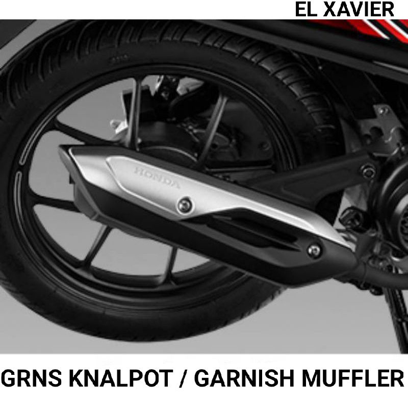 Aksesoris Tutup Knalpot Garnish Muffler Genio 2020 2021 2022 Original Honda