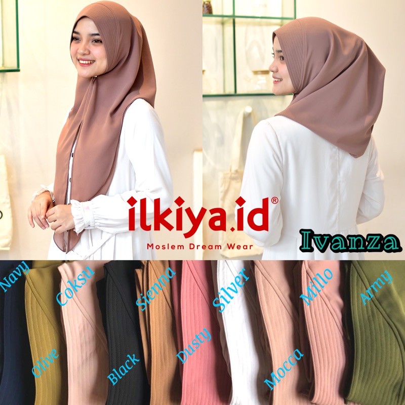 Hoodie Ivanza l | hijab ilkiya | ilkiya.id