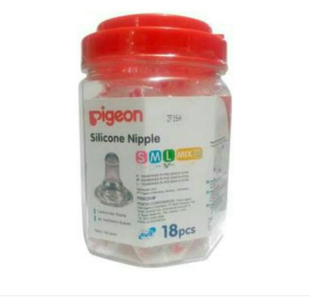 Silicon nipple pigeon size S,M,L