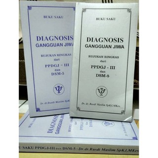 Jual Buku Psikiatri Terbaru Buku Saku PPDGJ-III dan DSM-V Indonesia ...