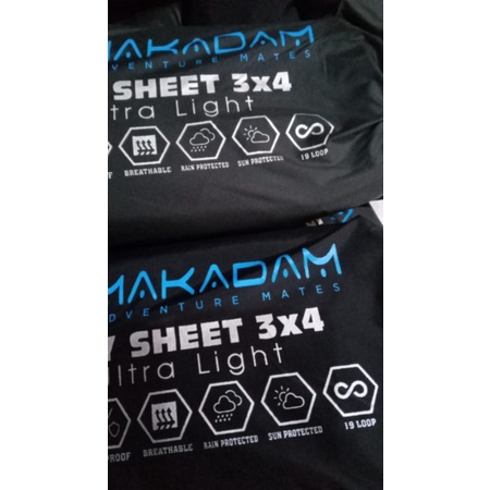 Flysheet Ultralight Tenda Murah 3x4 Meter