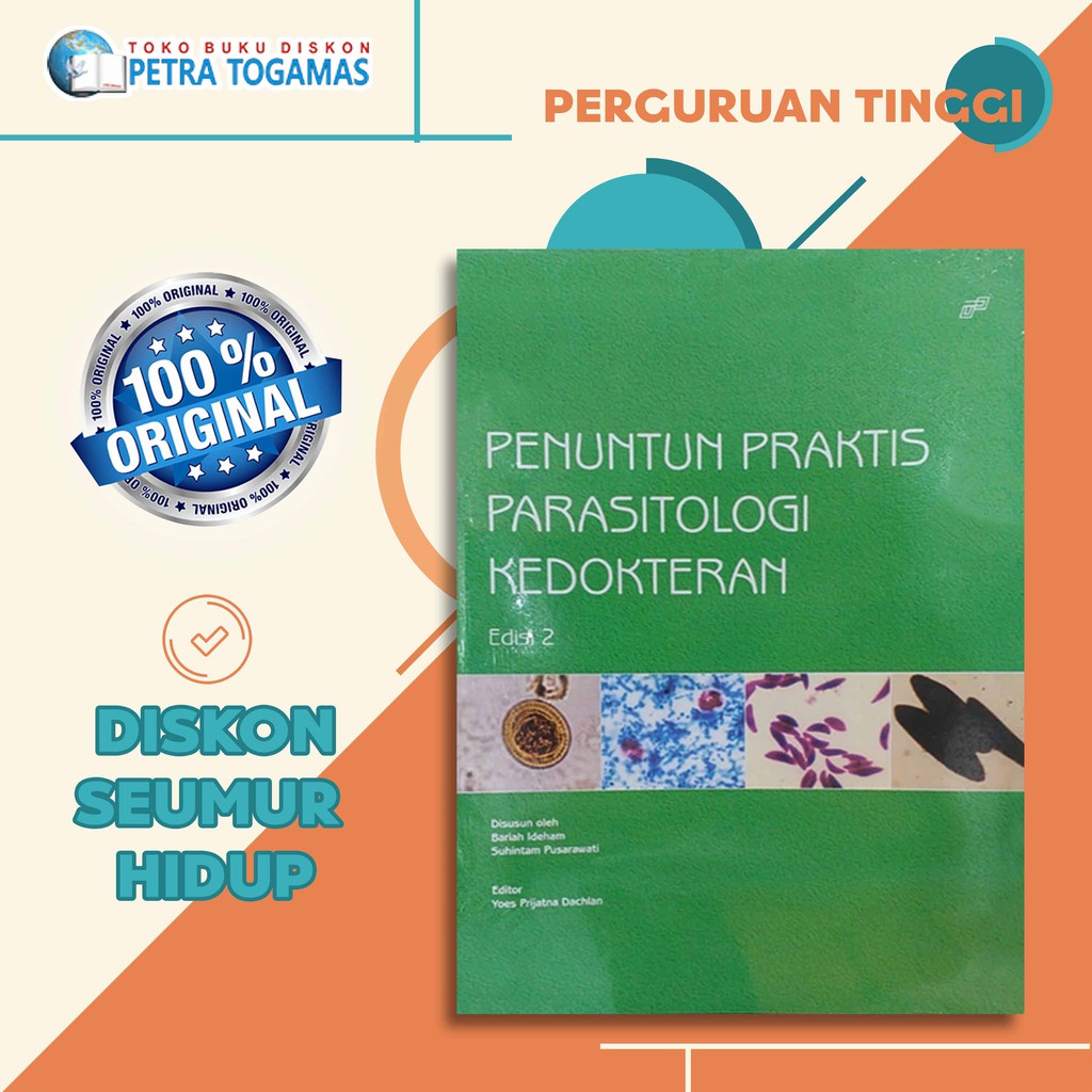 

PENUNTUN PRAKTIS PARASITOLOGI KEDOKTERAN ED. 02 # YOES PRIJATNA DACHLAN