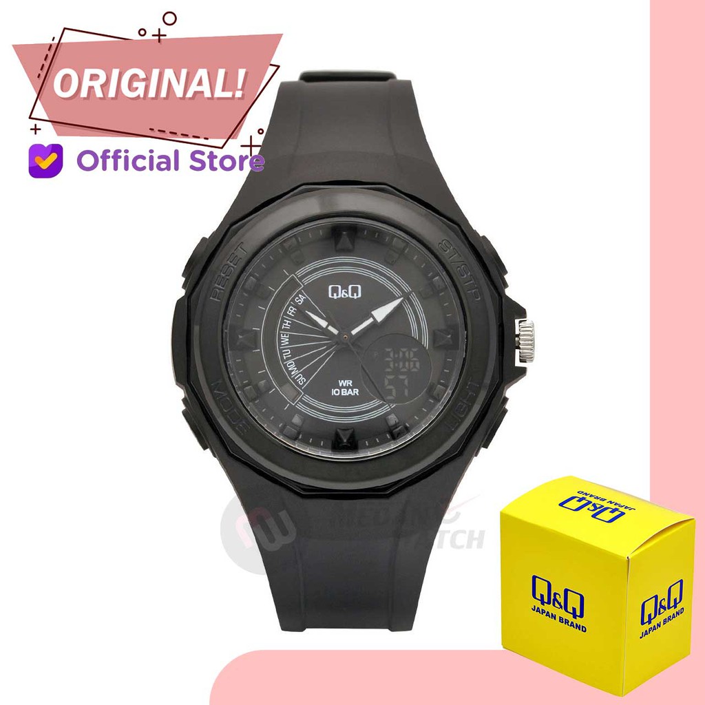 Jam Tangan Pria Analog-Digital QQ GW91-J002Y Original Garansi Resmi