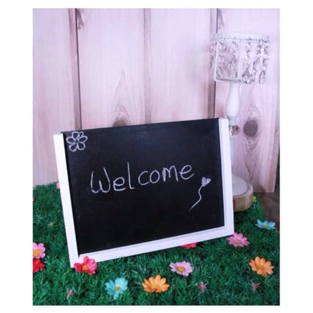 

Standing Blackboard Besar / Papan Tulis Kapur Berdiri