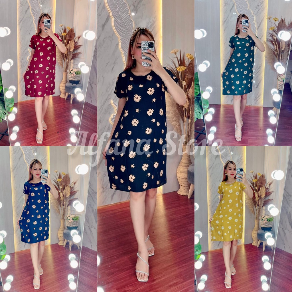 Daster bali motif dress bali viral