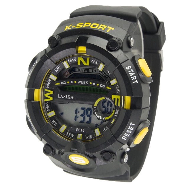 Jam tangan lasika dewasa sport digital anti air