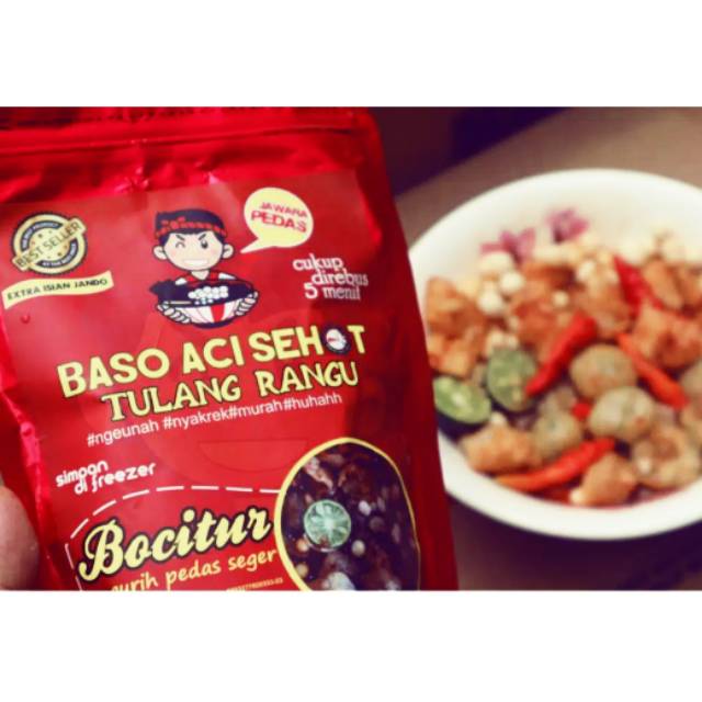 

BOCI BASO ACI TULANG RANGU /bacigar 200 gr/jawara pedas