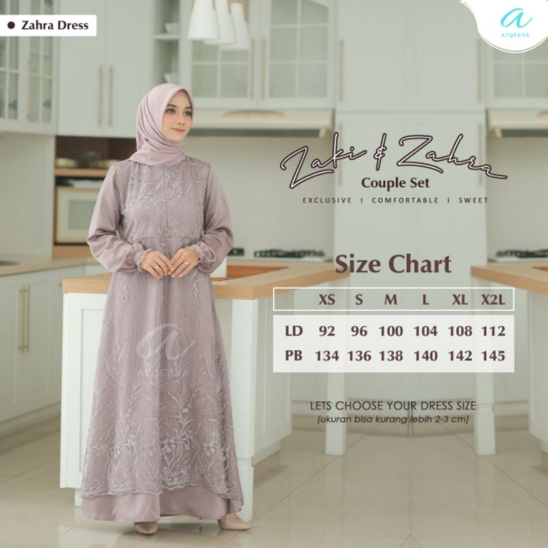 Couple Series Zahra & Zaki Ekslusif by Atqeeya Hijab