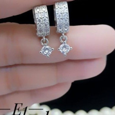 Xuping Anting Butiran Berlian Silver TerLaris 628A