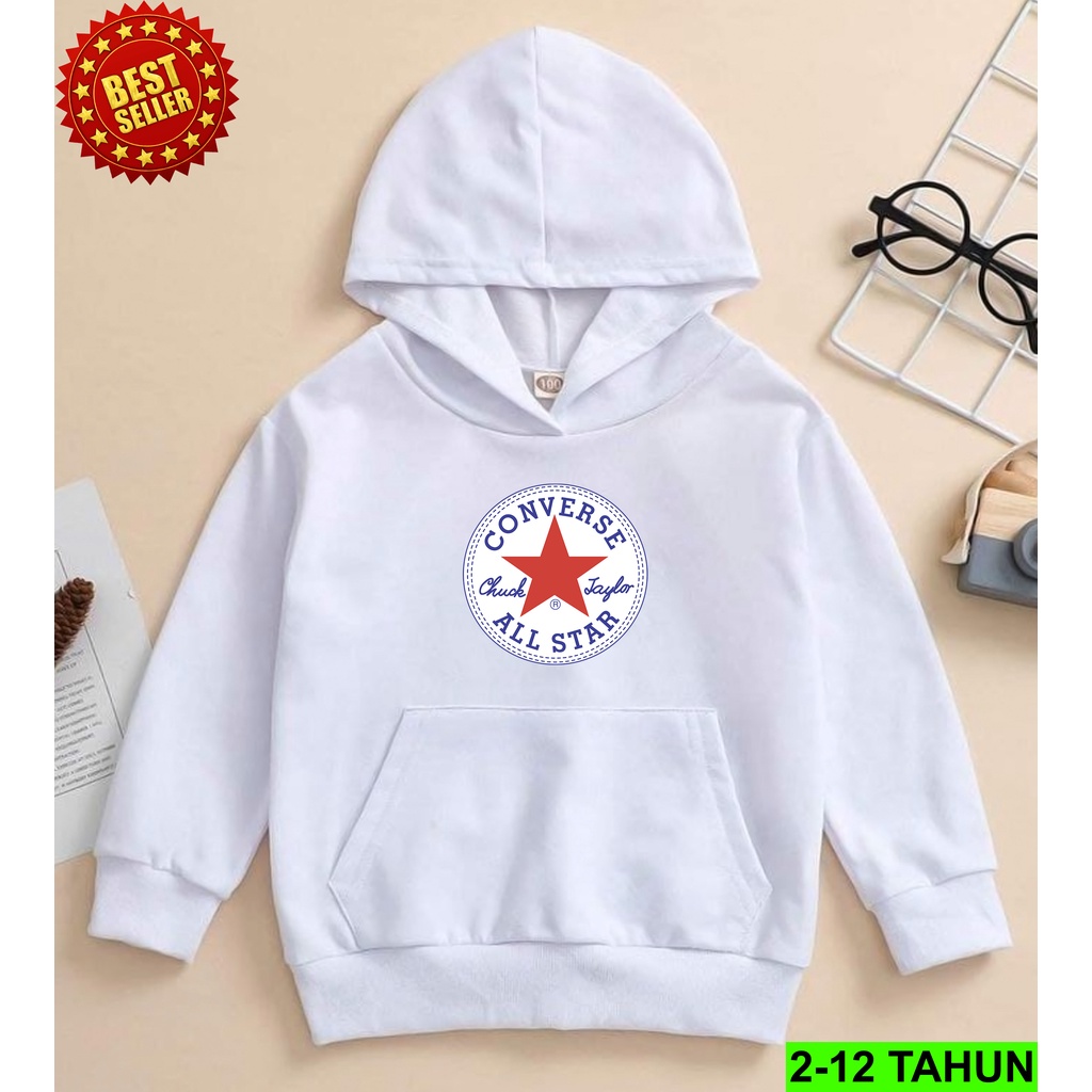 sweater hoodie anak usia 2 3 4 5 6 7 8 9 10 11 12 tahun / jaket switer anak cowok cewek / laki laki perempuan