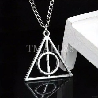 ♥TMALL88 ♥  Kalung Segitiga / Kalung Harry Potter / Kalung Wanita &amp; Pria