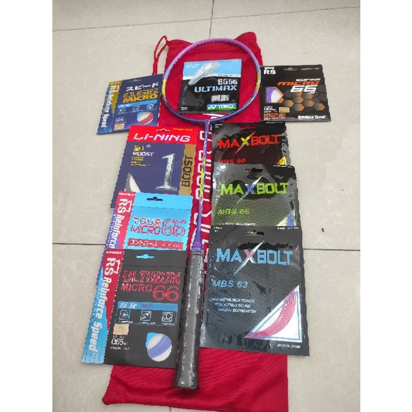 Raket Badminton Lining Windstorm 72 Limited Gold/Black Gold + SENAR ORIGINAL / TANPA SENAR