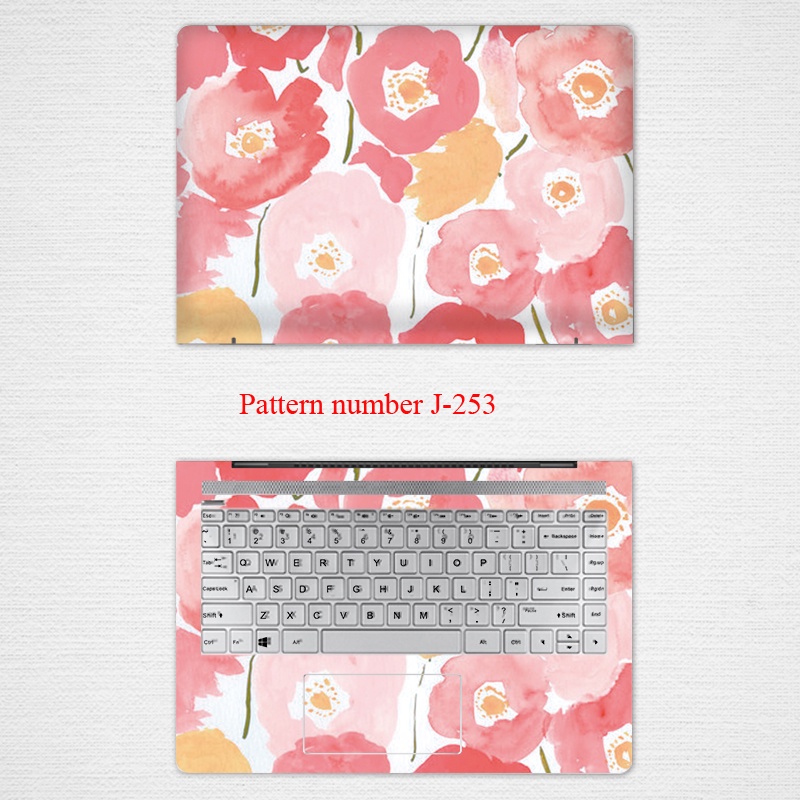 2 Pcs Stiker Pelindung Laptop Notebook Lenovo Ideapad 3 14IIL 14IML 2019 12 13 14 15.6 Inch Motif print Buah