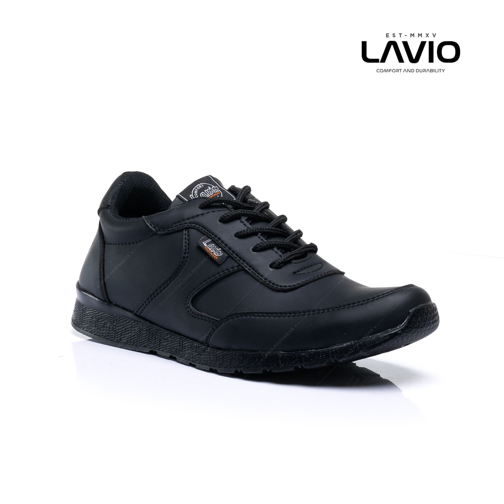 Lavio Sepatu Sneakers Safety Cowo Kekinian Ujung Besi Lexa Terbaru 2022