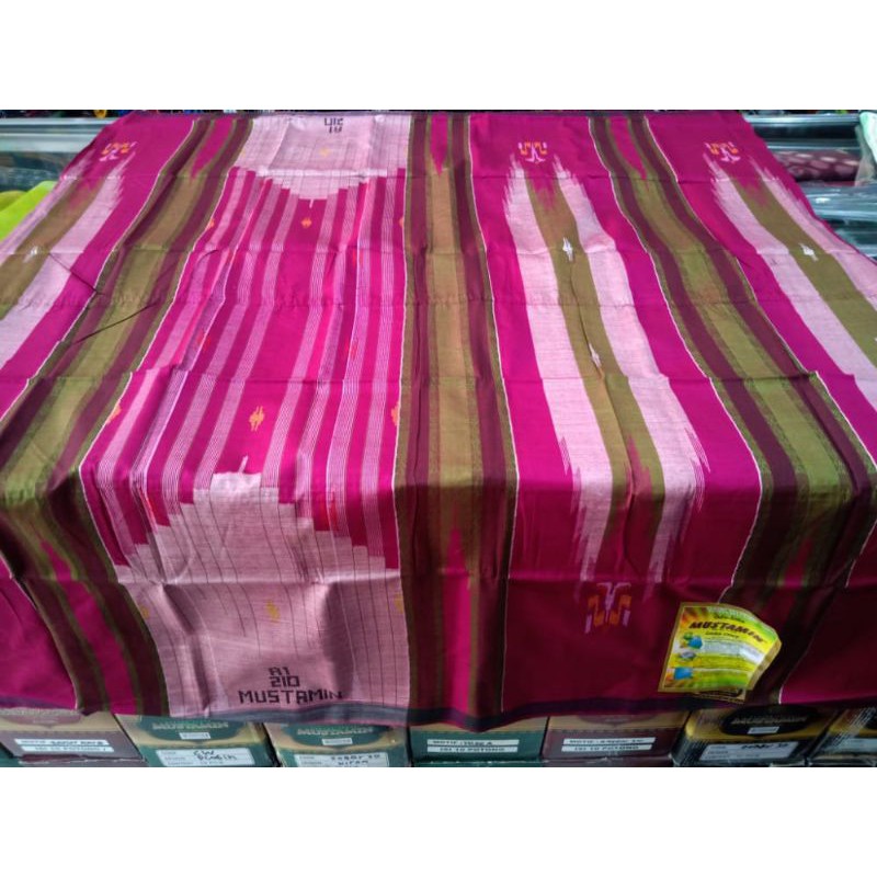 MUSTAMIN 210,Bahan FULL SUTRA,Type SGT (songket gunung timbul)