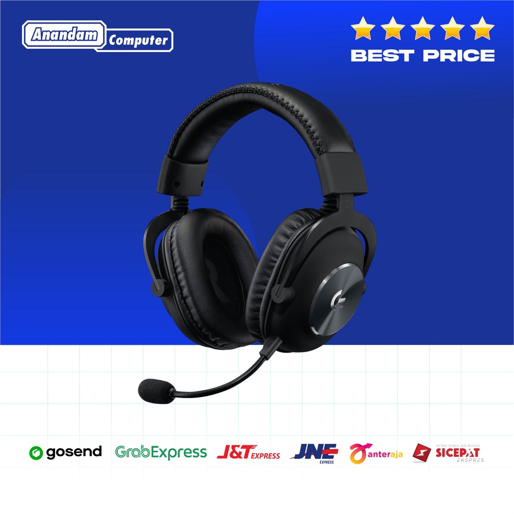 Logitech PRO X Gaming Headset with Blue Voice