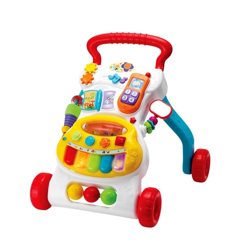 Winfun Musical Walker Grow With Me Baby Walker W0804