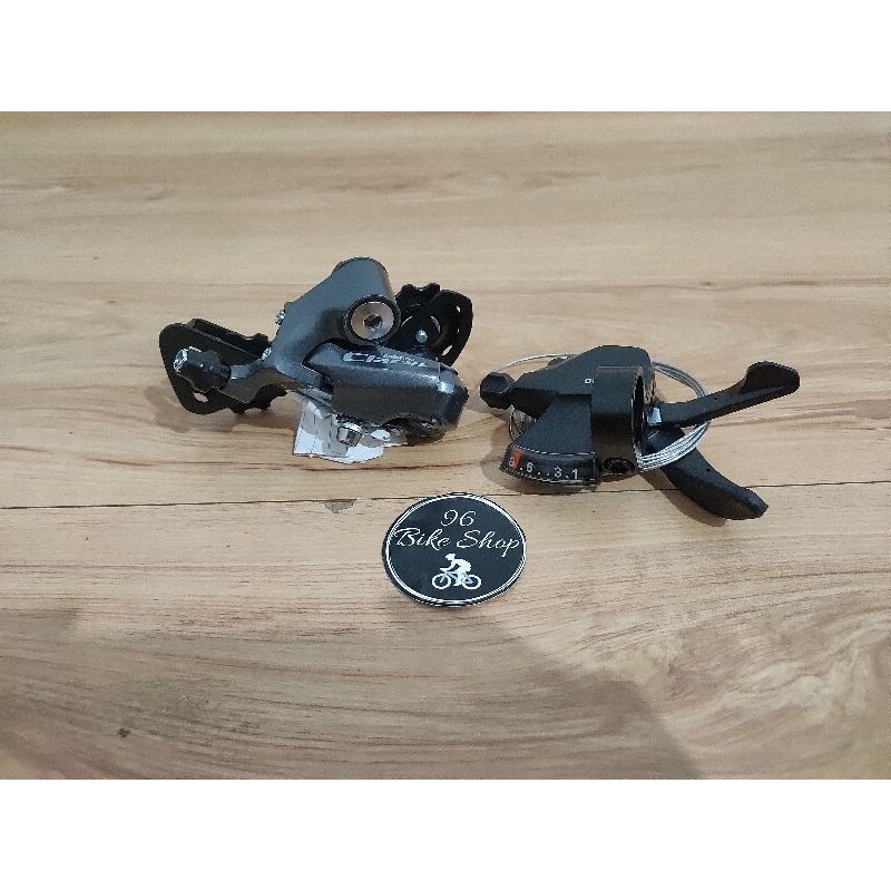 GROUPSET MINI SHIFTER DAN RD SHIMANO 8 SPEED