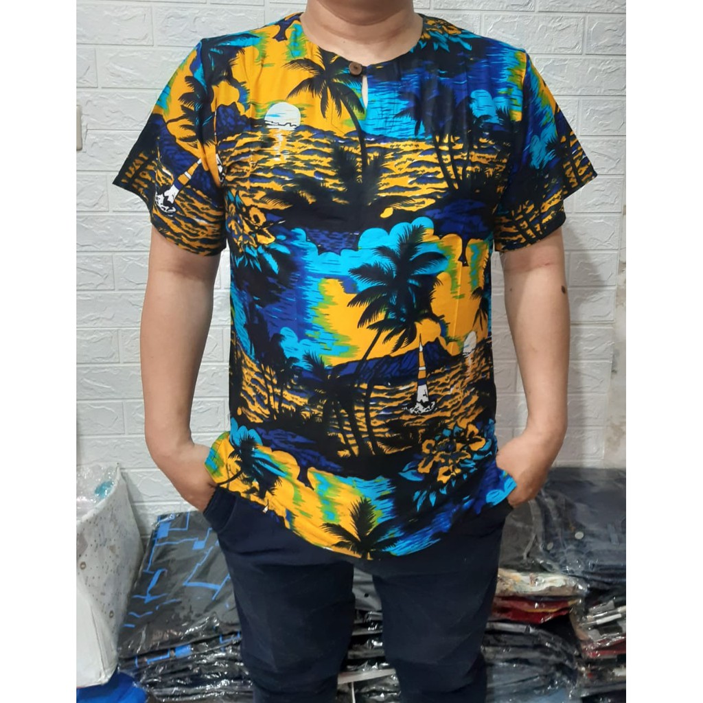 BAJU BALI PANTAI / KAOS BALI PANTAI / BAJU PANTAI