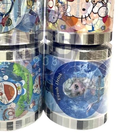 

♥ Seal Cup Polos / Kartun / Buah ☄