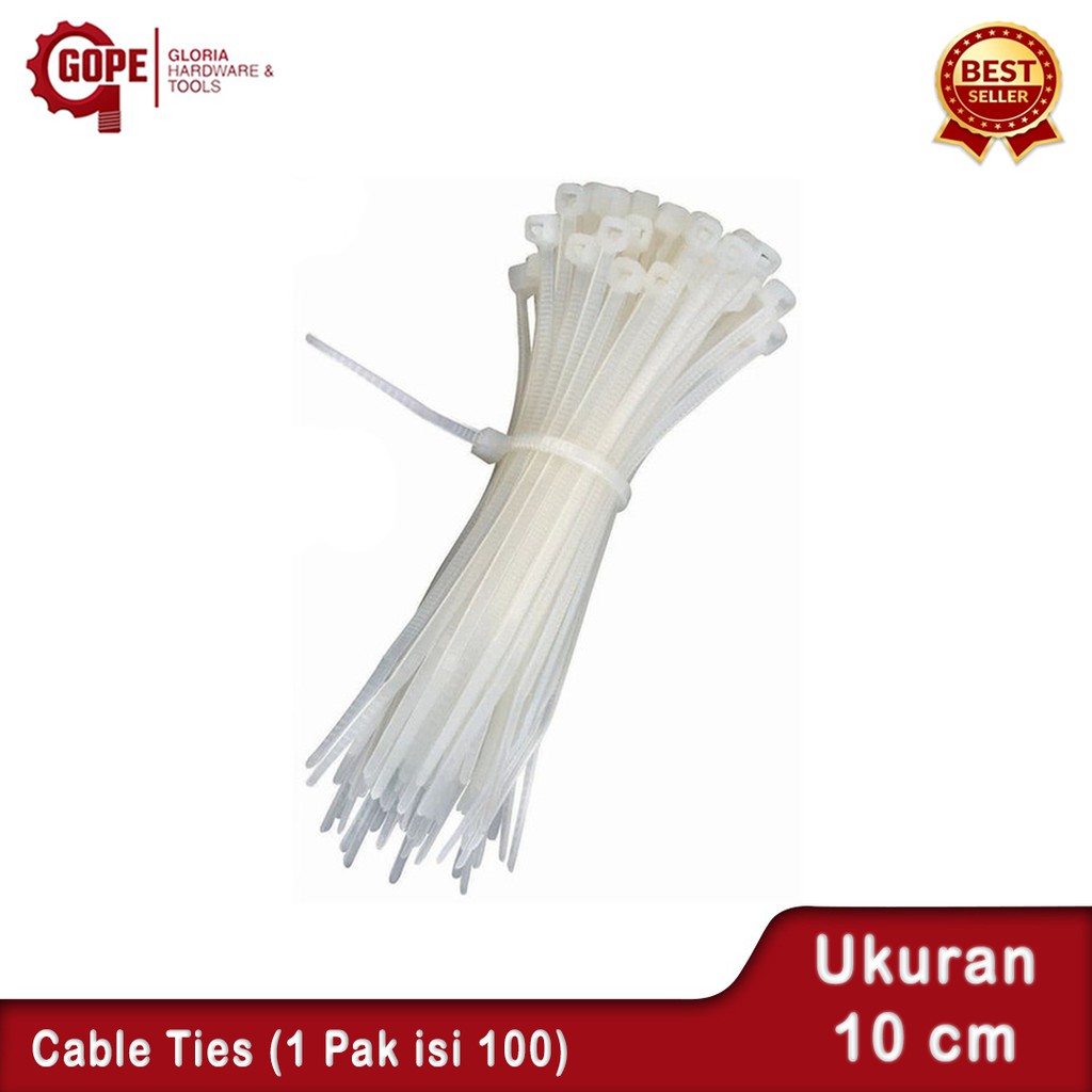 Kabel Ties (Hitam Dan Putih) 1 Pak