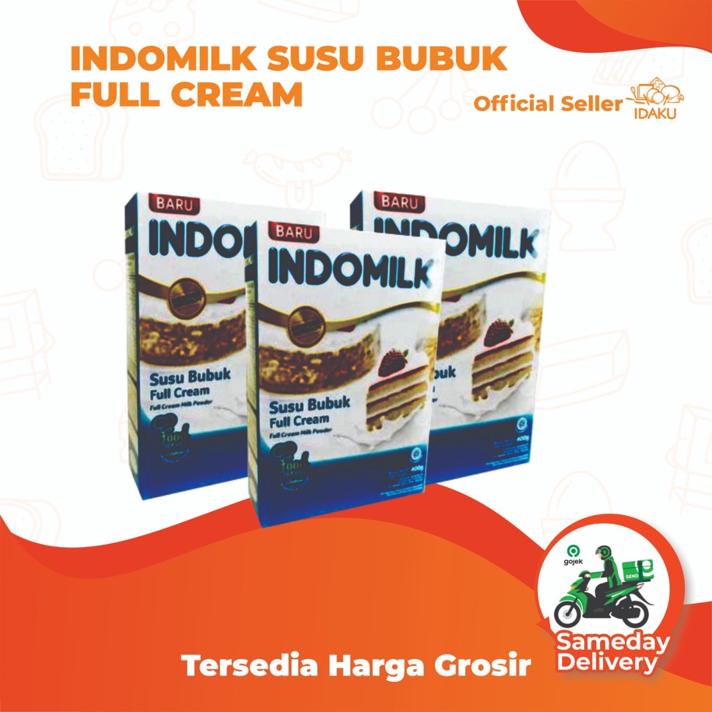 

INDOMILK FULLCREAM BUBUK 400GR