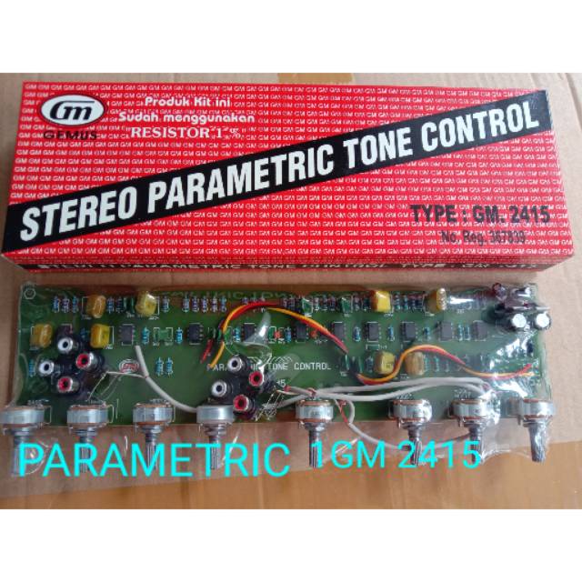 Kit tone control parametrik Gm 2415