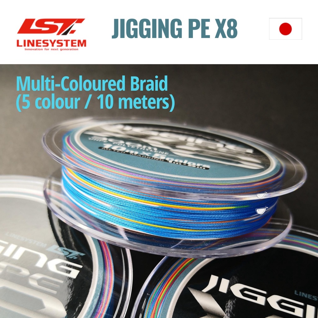 Senar Pancing PE X8 Jigging by LST Made in Japan