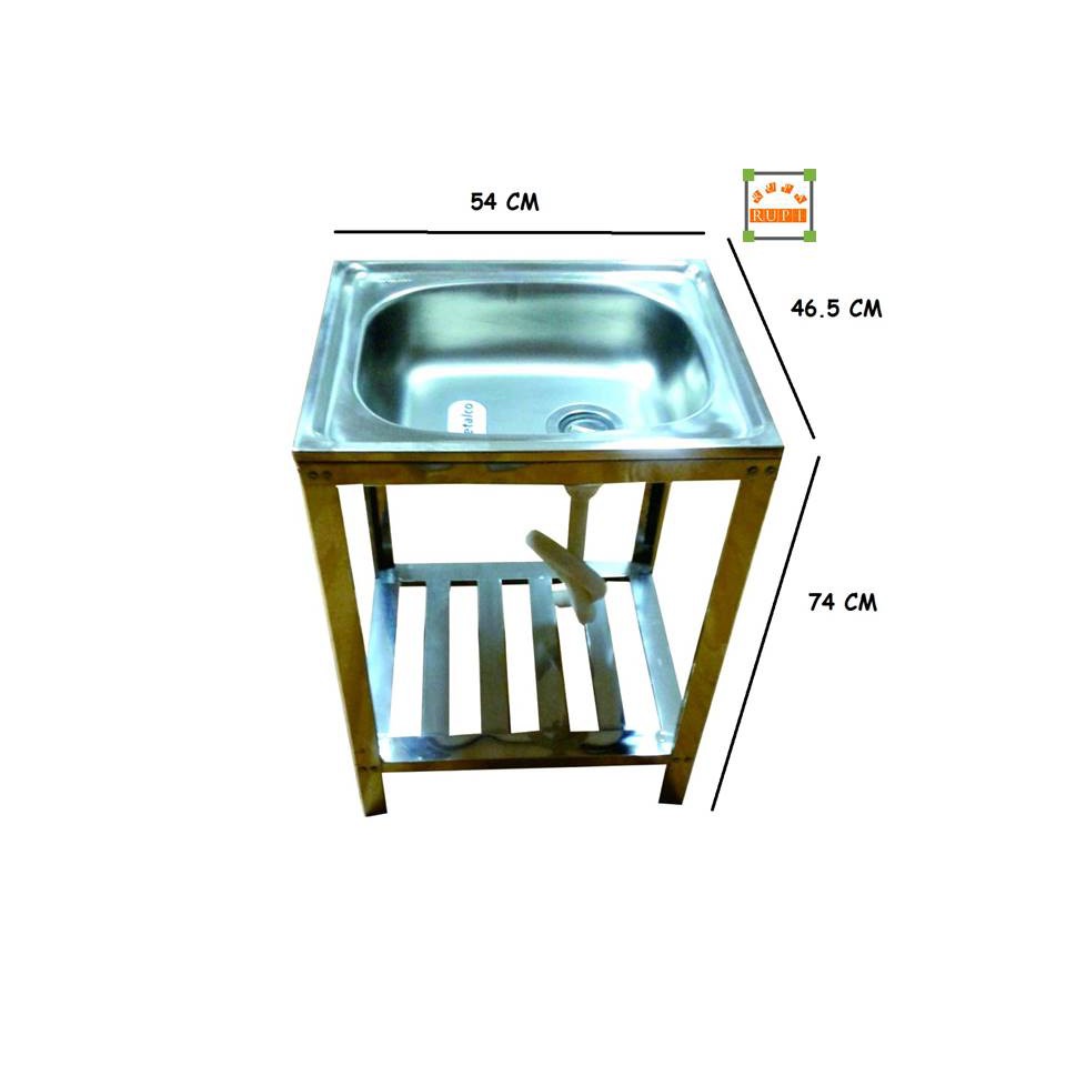 Westafel Stainless Steel Kaki Metalco MS21/18K BG100266