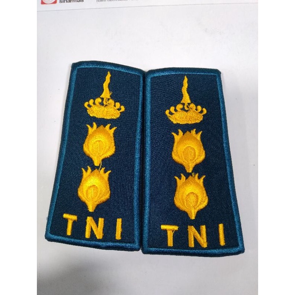 pangkat pdh tni al bordir