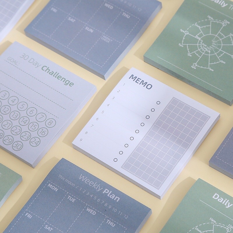 

[gc-09] sticky notes/memo pastel aesthetic kelinci untuk bullet journal/scrapbook/catatan/studygram