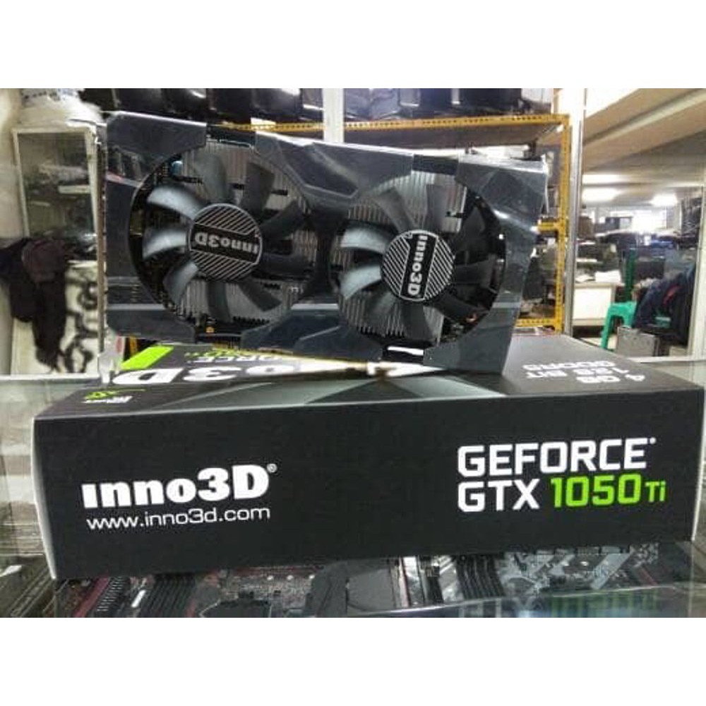 Dijual VGA INNO 3D GTX 1050 TI 4GB DDR5 2FAN Diskon
