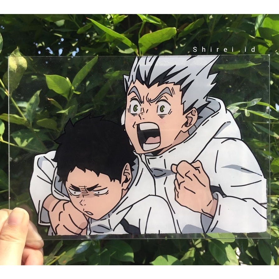 [OPEN PO] Custom Acrylic Glass Painting Anime/Manga/Manhwa/Manhua Standee