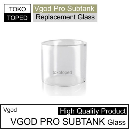 Kaca VGODx PRO SUBTANK RDTAx Replacement warna glass clear