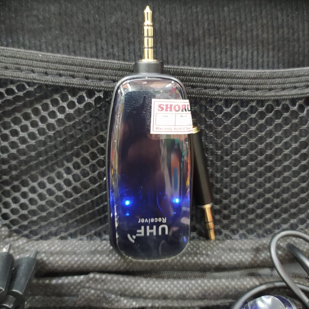 Microphone Clip On Wireless Dual TX 2 1RX Mic Shorus New Model 2CH