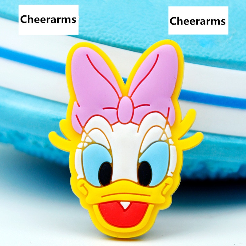 Crocs Disney shoe charms Jibbitz Kartun Mickey Mouse decorate sandal Lubang Sepatu accessories Gesper Hadiah anak-anak