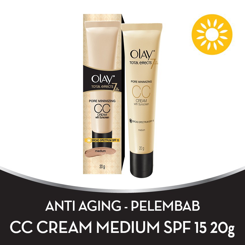 Olay Total Effects 7in1 Pore Minimizing CC Cream  SPF15 Medium 20gr
