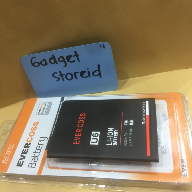 baterai evercoss U6