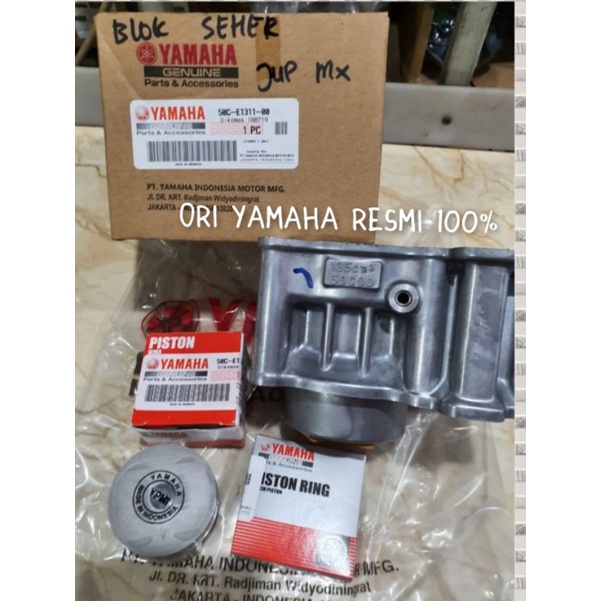 BLOK SEHER KOMPLIT 5OC (CYLINDER COMP) KOMPLIT MX LAMA MX NEW - ORIGINAL YAMAHA RESMI 100%