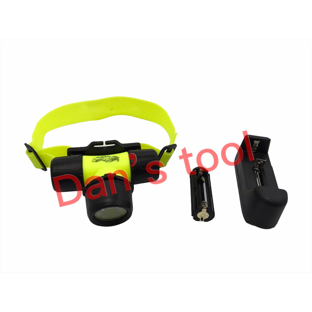 Senter Selam / Senter Kepala Tahan Air / Diving Headlamp / Snorkeling