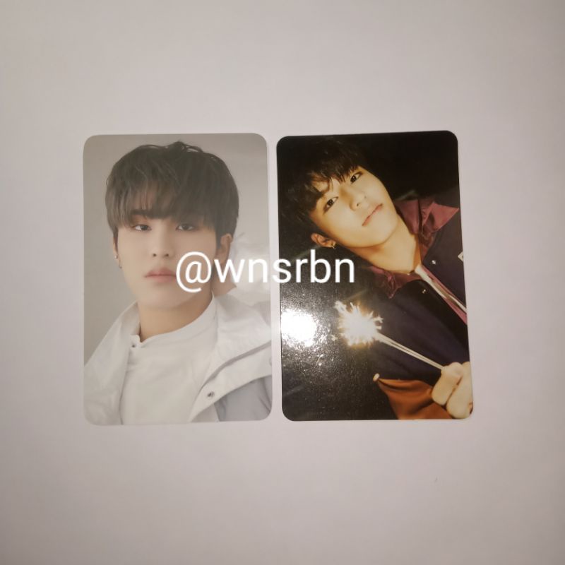 treasure photocard park jeongwoo full album green ver kempi kembang api benefit ktown the second ste
