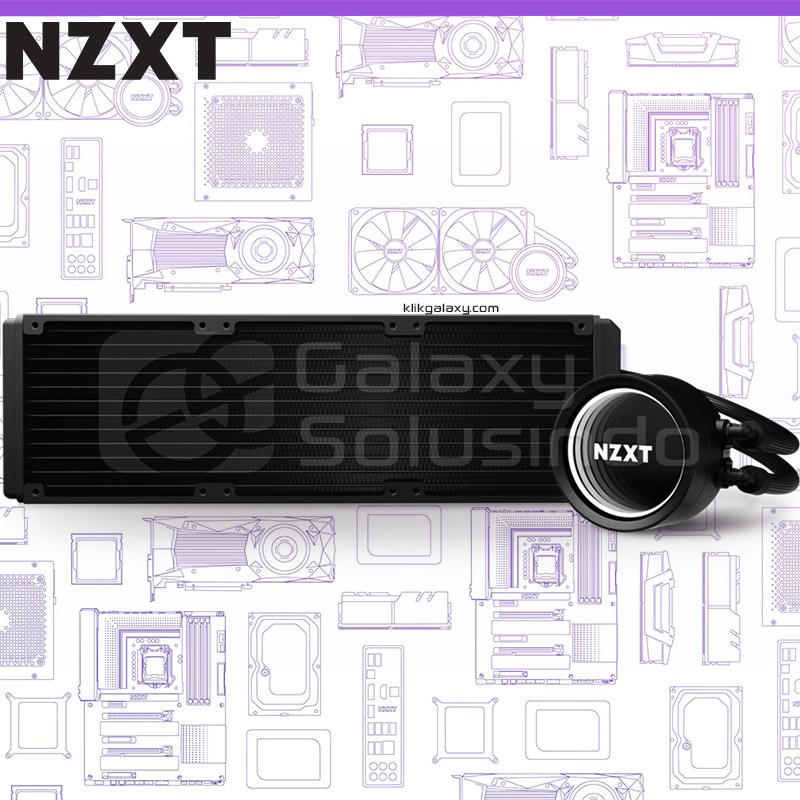 NZXT Kraken X73 CAM-powered 360mm AIO Cooler with RGB