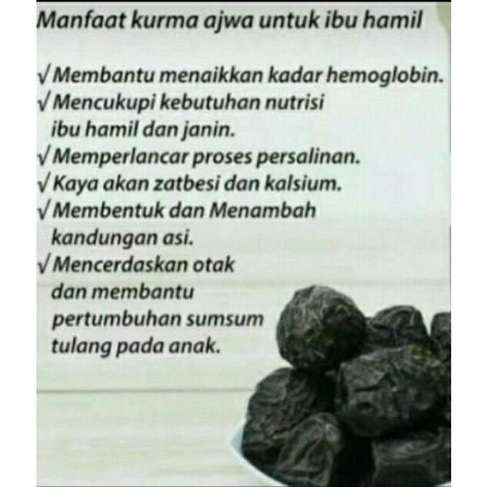 

kurma Ajwa Al Madinah 1kg