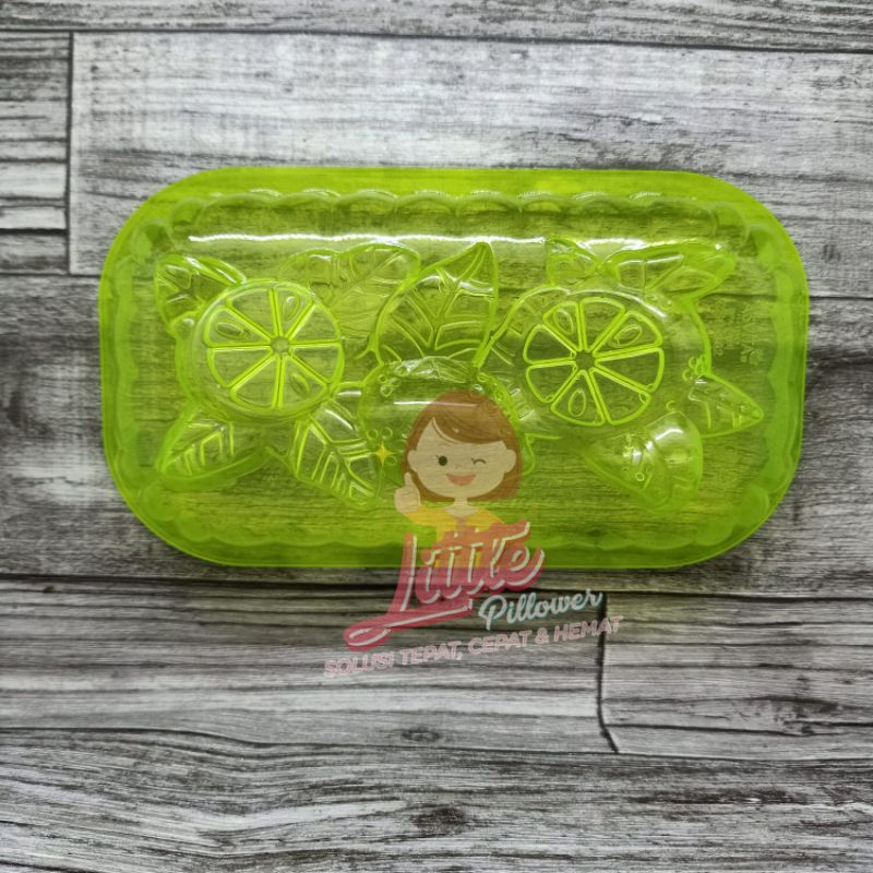 Cetakan Buah Rectangular - Cetakan kue bolu kukus agar jelly pudding
