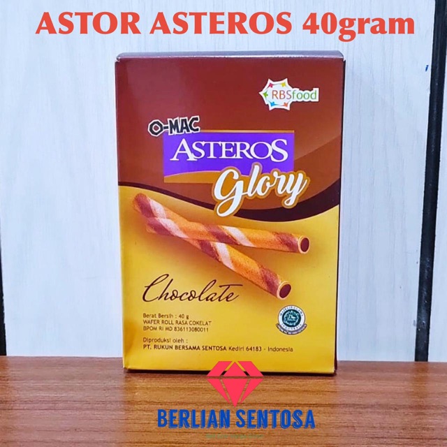 astor asteros coklat 40gram