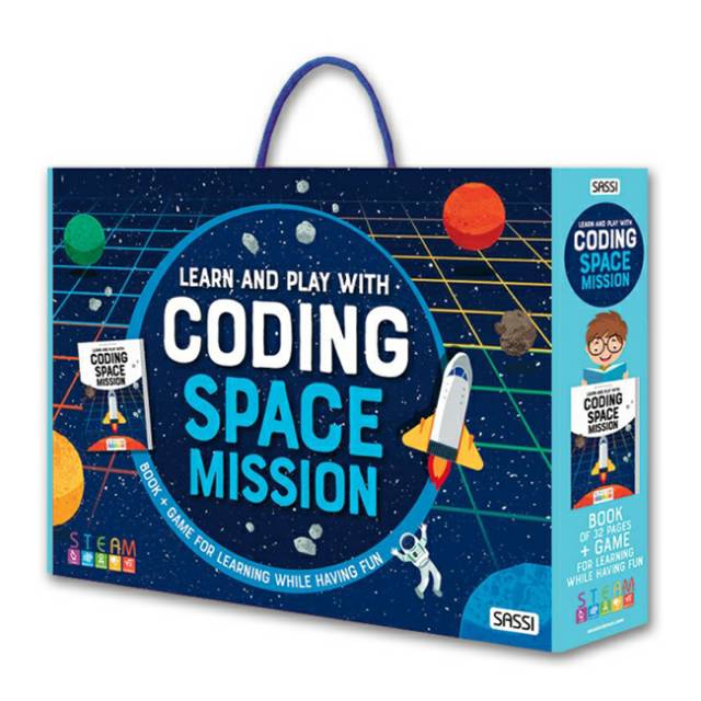 coding space/ earth . belajar coding anak
